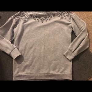 Gray American Eagle sweater NWT